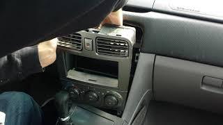 How to Remove a Car Radio: 2004-2005 Subaru Forester