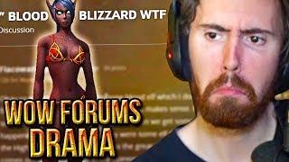 A͏s͏mongold Comments On WoW Forums Drama - NEW Black Blood Elves Models