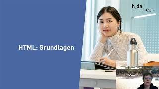 HTML: Grundlagen