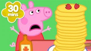 Peppa's Pancake MOUNTAIN  The Super Pancake CONTEST  Peppa Pig Tales Full Episodes | 30 Minutes
