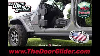 Installing Jeep doors the easy way!  The Door Glider