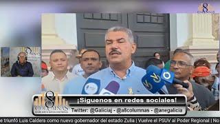 Luis Caldera, gobernador electo del Zulia, anuncia medidas y habla de transición con Manuel Rosales