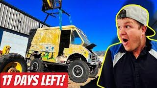 We Are Running Out Of Time On Our Custom Offroad Bread Van Build!