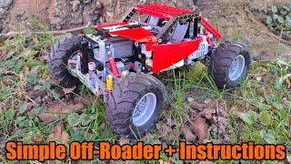 LEGO Technic Simple Off Roader + FREE Instructions