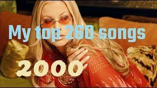 My top 260 of 2000 songs