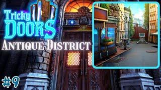 Tricky Doors 9 Antique District Full Walkthrough