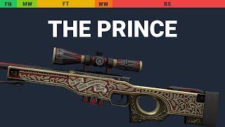 AWP The Prince - Skin Float And Wear Preview