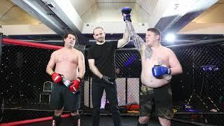 ULTRA MMA   GLASGOW   221124   FIGHT 27   LEANDROS NTAMPOS VS PAUL DONNELLY