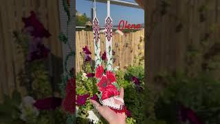 Handmade ukrainian gerdan "Poppies" by Olena ️