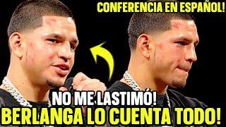 BERLANGA EXPLICA PORQUÉ CANELO NO PUDO NOQUEARLO Y COMO IMITÓ TECNICA DE ALÍ EN  CONFERENCIA POST PE