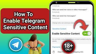 How To Enable Telegram Sensitive Content _ Android & iOS (Full Guide)