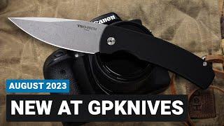 New at GPKNIVES | August 18, 2023 | Jack Wolf, Kershaw, Protech, and More!