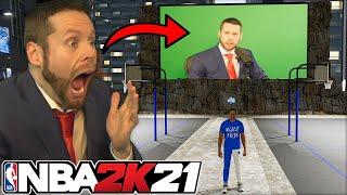 I'm ACTUALLY in NBA 2K21 NEXT GEN! My City DEBUT!