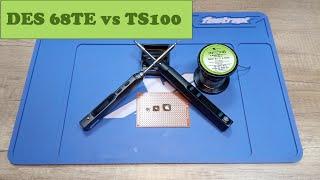 Мини паяльник DES 68TE VS TS100.  Новый портативный USB паяльник с Aliexpress