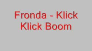 Fronda - Klick Klick Boom