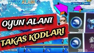 PUBG MOBİLE OYUN ALANI KODU | TAKAS KODLARI | REDEEM CODE |BEDAVA ÖDÜL #pubgmobile #redeemcode #pubg