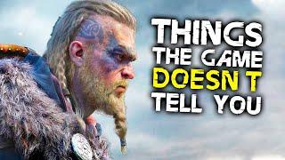 Assassin's Creed Valhalla: 10 Things The  Game DOESN'T TELL YOU