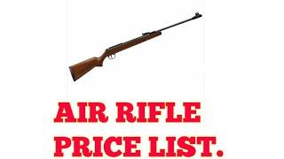 Air Rifle Price in India.