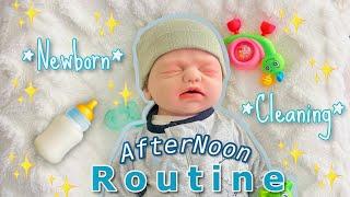 AfterNoon Routine With a Newborn|RolePlay|Reborns World
