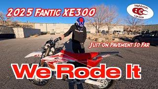 2025 Fantic XE300 First Test Ride | Fantic In USA | Dirt Soon | Highland Cycles