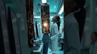 Humanoid Girl’s Surprising Transformation in the Lab #humanoidgirl #aiart