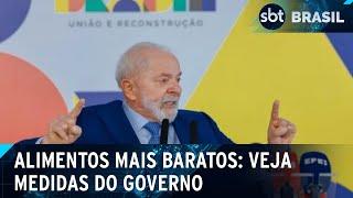 Governo zera imposto de importação para carne, café, açúcar, milho e azeite | SBT Brasil 06/03/25