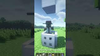 Easy Zombie Villager Convert In Minecraft | 0Shadowplay0 #minecraft #shorts