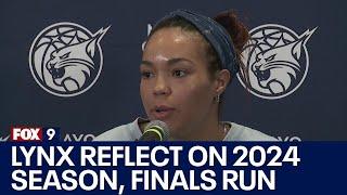 Minnesota Lynx reflect on 2024 season, WNBA Finals run