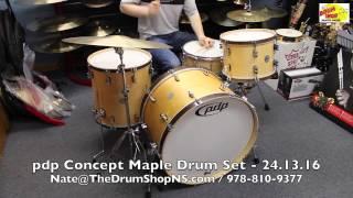 pdp Concept Maple Drum Set - 24.13.16 - The Drum Shop North Shore