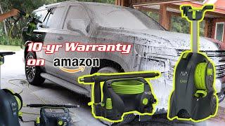 10 YR Warranty on Amazon! AVA of Norway Pressure Washers Review