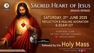 (LIVE) Sacred Heart of Jesus; Online Retreat | Saturday | 21 June 2025 | DRCColombo