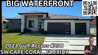 GULF ACCESS, WIDE CANAL, ULTRA MODERN HOME #230 | SW CAPE CORAL, FL