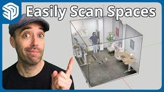 Easily Scan Spaces into SketchUp with Scan to Design