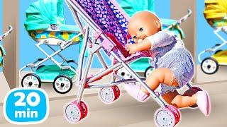 Baby Born Annabelle - Puppen Videos für Kinder auf dem Kanal Baby Puppen. 4 Folgen am Stück