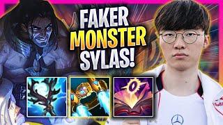 FAKER IS A MONSTER WITH SYLAS! - T1 Faker Plays Sylas MID vs Yone! | Bootcamp 2024