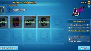 Crafting PGA-01 Living Rifle in Pixel Gun 3D (PixelStamina)