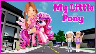 TATLI PEMBE PONY FABRİKASI KURUYORUZ   ROBLOX MY LİTTLE PONY TYCOON