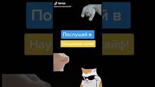 ПОСЛУШАЙ В НАУШНИКАХ. kaeф:D #каеф #музвар #музыка #слушать #тикток