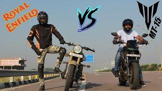 RE Classic 350 VS Yamaha MT15 , Bullet se ye umeed ni thi  Surprised!!!