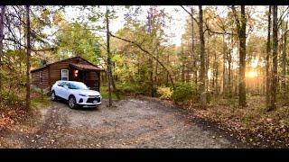 Tour of Spruce Moose Cabin 24 at Getaway Cabins in Hocking Hills, Ohio