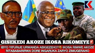 GISEKEDI AKOZE IKOSA RIKOMEYEIBYO YIFURIJE URWANDA ABIGEZEHO? IKOSA AKOZE  DORE INGARUKA ZARYO