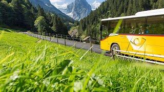 Mit dem Postauto durch die Schweiz - Im Palm Express bis ins Tessin