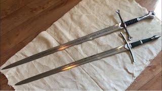 Меч Арагорна Перековка Андрил Aragorn sword making Anduril Reforged