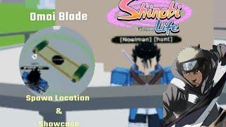 Omoi Blade Spawn Location + Showcase - Roblox Shinobi Life 2