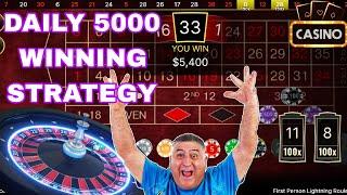 CASION ROULETTE NEW STRATEGY  DAILY 5000 WINNING 100% WIN ONLINE EARN BEST TRICKS HOW TO ONLINE EARN