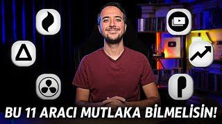 Youtube İçerik Üreticileri İçin Faydalı 11 Ücretsiz Araç