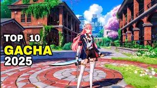 Top 10 New GACHA Games 2025 | Best Gacha Games for Android & iOS 2025 (Worth to Play)