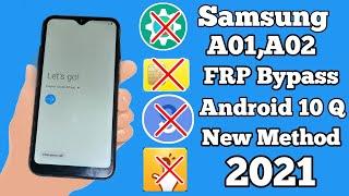 Samsung A01 (A015) FRP BYPASS/GOOGLE ACCOUNT REMOVE 2021Final Solution100% Working