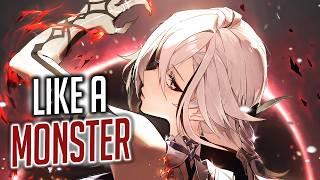 Nightcore - Monster (Female Version) (Lyrics)