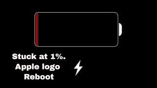 Solved- iPhone Stuck at 1% Charging, Apple Logo Boot Loop